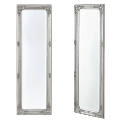Miroir mural 132 x 42 x argente Helloshop26