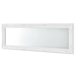 Miroir mural 132 x 42 x blanc Helloshop26