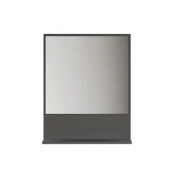Miroir mural avec 1 tablette L60 cm - PUREBLISS