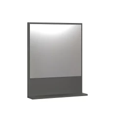 Miroir mural avec 1 tablette L60 cm - PUREBLISS
