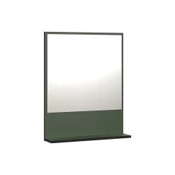 Miroir mural avec 1 tablette L60 cm - PUREBLISS