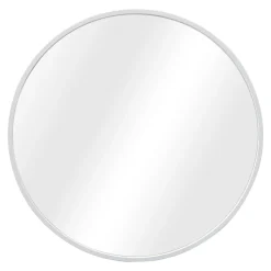 Miroir mural avec kit de montage blanc Helloshop26