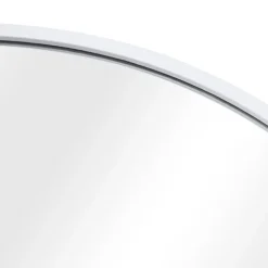 Miroir mural avec kit de montage blanc Helloshop26