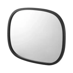 Miroir mural ovale 70 x 50 noir Helloshop26