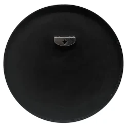 Miroir mural rond diamètre 50 cm noir Helloshop26