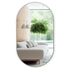 Miroir ovale 40x70 cm mural salle de bain 1 pièce