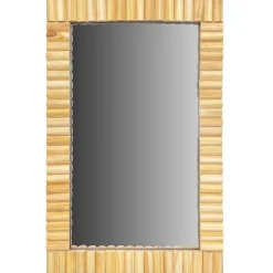 MIROIR REA KLNA-MR03 35CM BROWN 55X35X2CM
