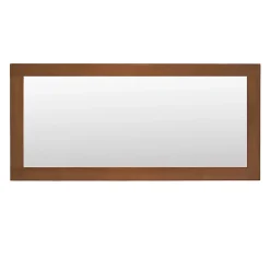 Miroir rectangulaire en teck massif Lazy 150 x 70 cm