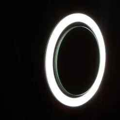 Miroir Rectangulaire Rétroéclairé Led 120X70 Avec Miroir Grossissant