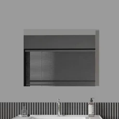 Miroir rectangulaire sans cadre DORIA largeur 80 cm