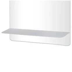 Miroir rectangulaire SORRENTO avec tablette en métal