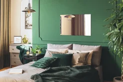 Miroir rectangulaire Tulup 80 x 60 cm Pour La Mise En Beauté