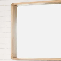 Miroir salle de bain en teck Samba 140 x 65 cm