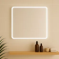 Miroir salle de bain LED 100 cm