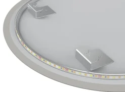 Miroir salle de bain LOMAZOO Boston avec LED 80 cm rond