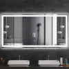 Miroir salle de bain LOMAZOO Memphis avec LED 120 x 60 cm