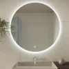 Miroir salle de bain LOMAZOO Atlanta avec LED 70 cm rond