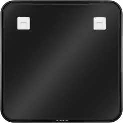 Miroir salle de bains carré 60x60 cm Tisa noir