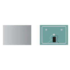 Miroir Salle de Bains Lumineux SUECIA avec Eclairage Rétro-Eclairé 120x80 LEDIMEX