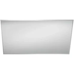 Miroir salle de bains rectangulaire 100X60 cm Wapta argent