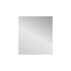 Miroir salle de bains rectangulaire 80 x 90 cm argent, GoodHome Imandra