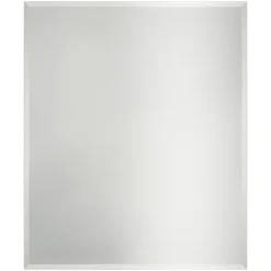 Miroir salle de bains rectangulaire 50X60 cm Wapta argent