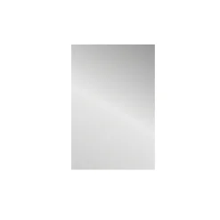 Miroir salle de bains rectangulaire 60 x 90 cm argent, GoodHome Imandra
