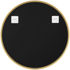 Miroir salle de bains rond diamètre 60 cm Tisa doré