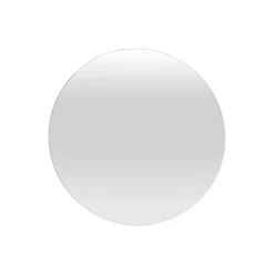 Miroir salle de bains rond diamètre 40 cm Dunnet noir