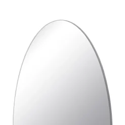 Miroir salle de bains rond diamètre 40 cm Dunnet noir