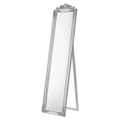 Miroir sur pied inclinable 160 x argente Helloshop26