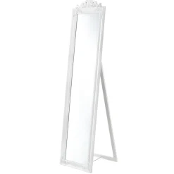 Miroir sur pied inclinable 160 x blanc Helloshop26