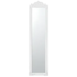 Miroir sur pied inclinable 160 x blanc Helloshop26