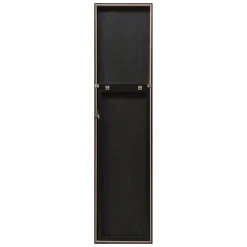 Miroir sur pied psyche inclinable 150 noir Helloshop26