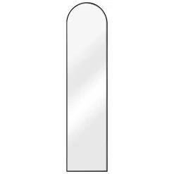 Miroir sur pied psyche inclinable 160 noir Helloshop26