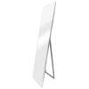 Miroir sur pied psyche inclinable 150 argente Helloshop26