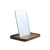 Miroir sur socle rectangulaire Bois ALESIA D'acacia Spirella