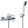 Mitigeur baignoire avec douchette Salle de Bain Robinet de baignoire Douchette Chrome