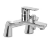 Mitigeur baignoire mécanique VILLEROY ET BOCH O novo avec colonnettes