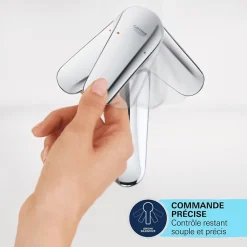 Mitigeur bain douche mécanique GROHE Start noir