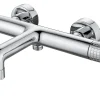 Mitigeur bain douche mécanique chrome, Edouard Rousseau Chicc