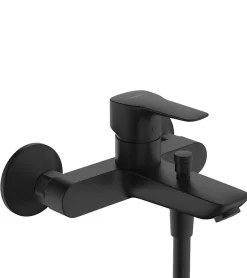 Mitigeur bain douche mécanique noir mat Hansgrohe MySport