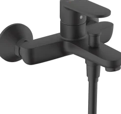 Mitigeur bain douche mécanique noir mat Hansgrohe Vernis Blend