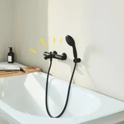 Mitigeur bain douche thermostatique GROHE Precision Start noir