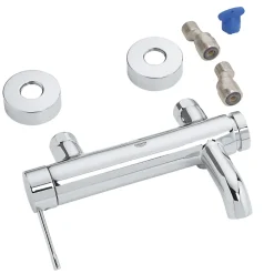 Mitigeur bain mécanique GROHE Essence avec colonnettes