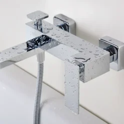 Mitigeur Bain/Douche Anti-Calcaire Chrome IMEX PISA BDP048-4