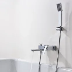Mitigeur Bain/Douche Anti-Calcaire Chrome IMEX PISA BDP048-4