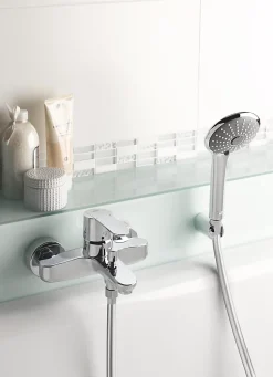 Mitigeur bain/douche chrome Cosmo Grohe