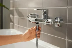Mitigeur bain/douche Hansgrohe Rebris E Chromé