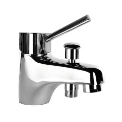 Mitigeur bain/douche mécanique monotrou, chrome, Kramer Nemo